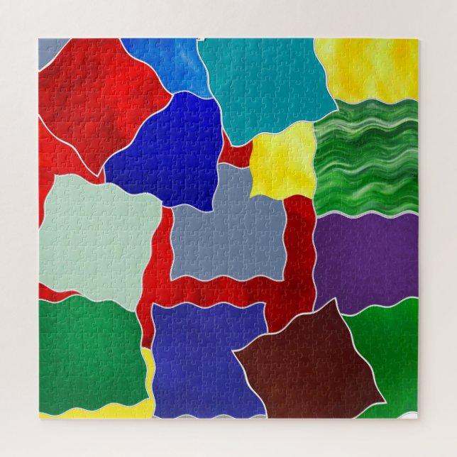 Colours and Swatches Jigsaw Puzzle (Vertical)