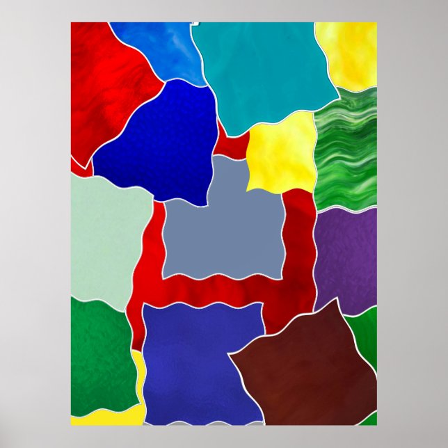 Colours and Swatches Poster (Front)