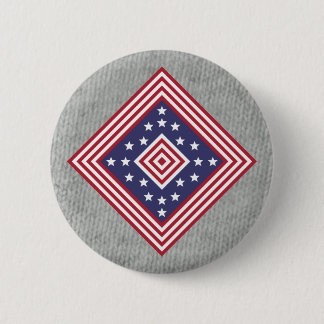 Colours Badge: America 6 Cm Round Badge