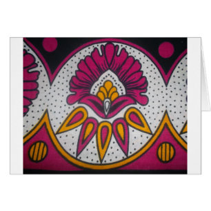 colours cool retro vintage African traditional sty