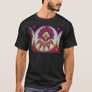 colours cool retro vintage African traditional T-Shirt