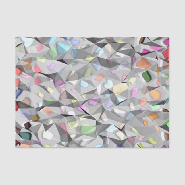 Colours Creased tissue paper (Front)