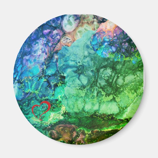 Colours in the Night Greenleaf Magnet (Front)