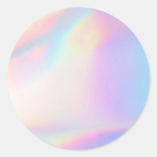 Colours Lights Custom Trendy Classic Round Sticker