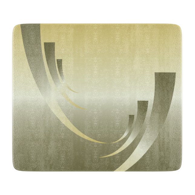 colours of a summer sunset cutting board (Front)