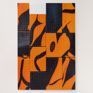 Colours Of A Tiger Jigsaw Puzzle