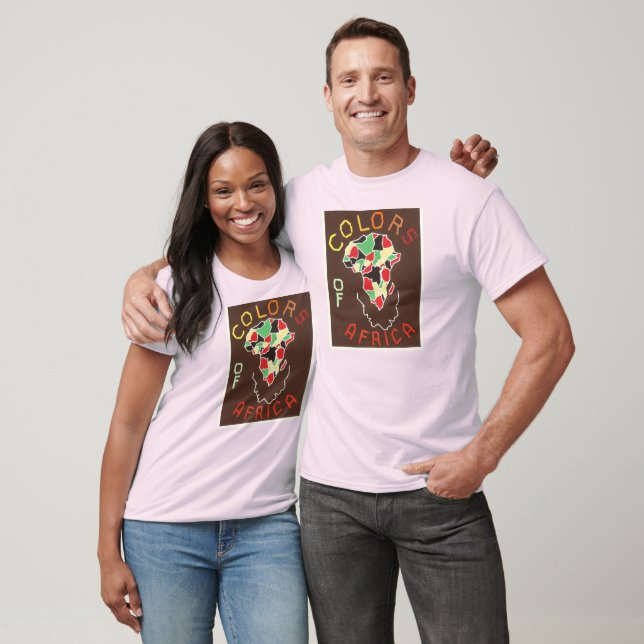 Colours of Africa shirt (Unisex)