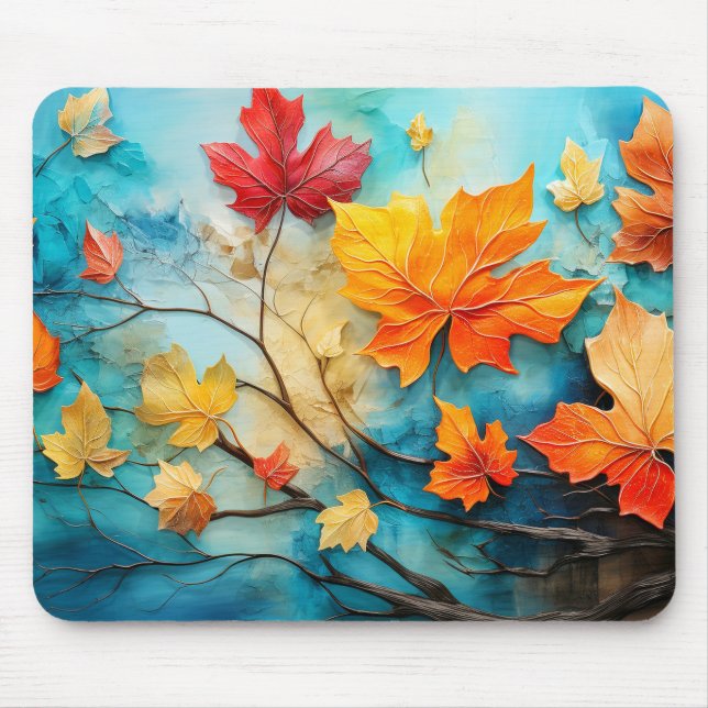 Colours Of Autumn Mouse Mat (Front)