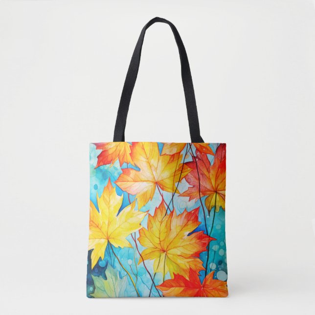 Colours Of Autumn Tote Bag (Front)
