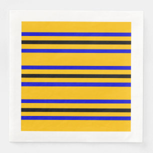 Colours of Barbados Flag Napkin