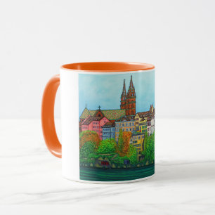 Colours of Basel Coffee Mug by Lisa Lorenz