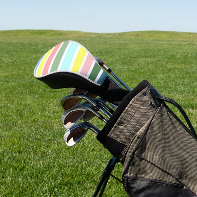  Colours of Bermuda Golf Head Cover (In Situ)
