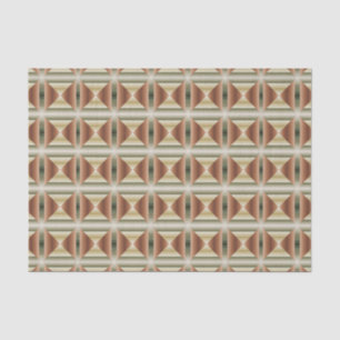 Colours Of Brown, Green And Tan Striped Pattern Ar Tissue Paper