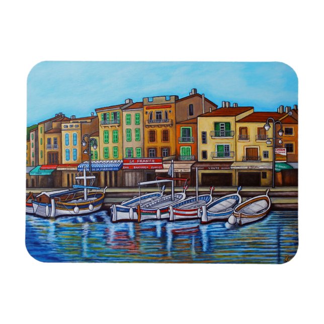 Colours of Cassis 3"x4" Photo Magnet (Horizontal)