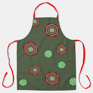 Colours of Christmas All-Over Print Apron