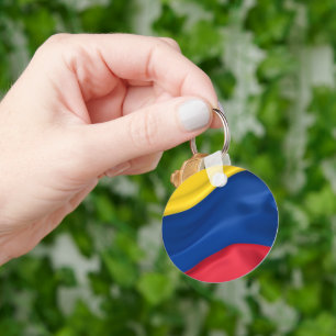 Colours of Colombian Flag  Key Ring