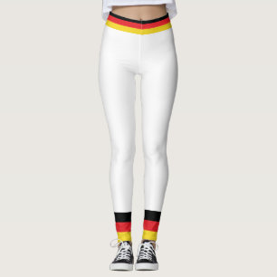 Colours of Germany Flag. Leggings