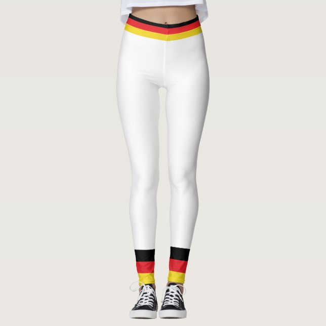 Colours of Germany Flag. Leggings (Front)