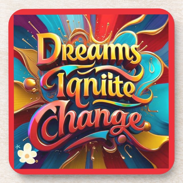 "Colours of Inspiration" Coaster (Front)