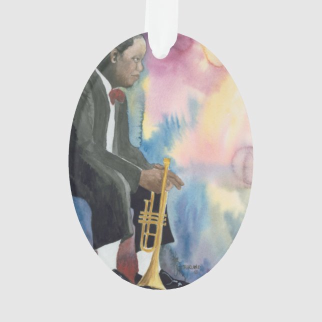 Colours of Jazz Ornament (Back)