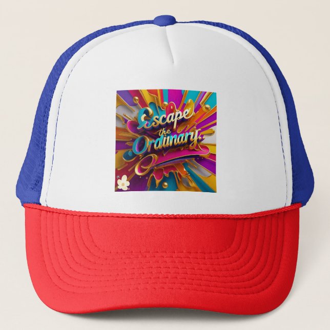"Colours of Liberation" Trucker Hat (Front)