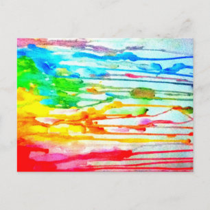 Colours of life postcard