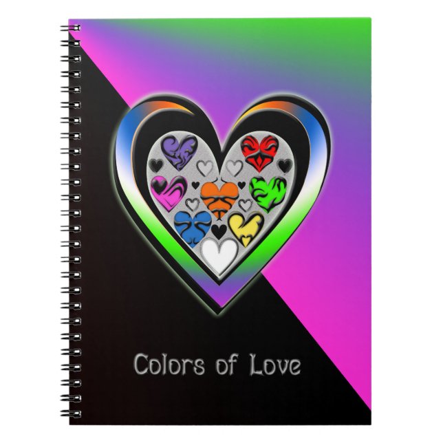 Colours of Love Notebook (Front)