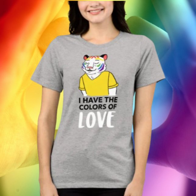 Colours of Love Tri-Blend Shirt (Creator Uploaded)