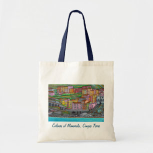 Colours of Manarola, Cinque Terre Tote Bag