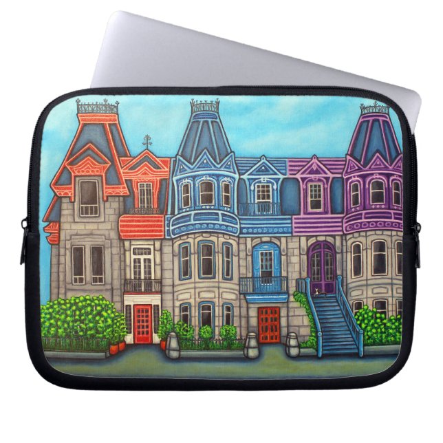 Colours of Montreal Laptop Sleeve (Front)