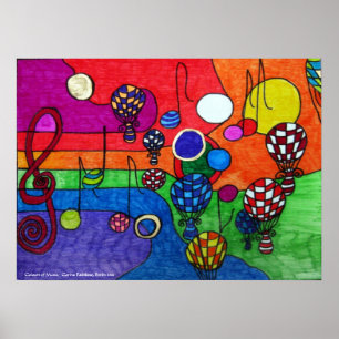 Colours of Music Poster