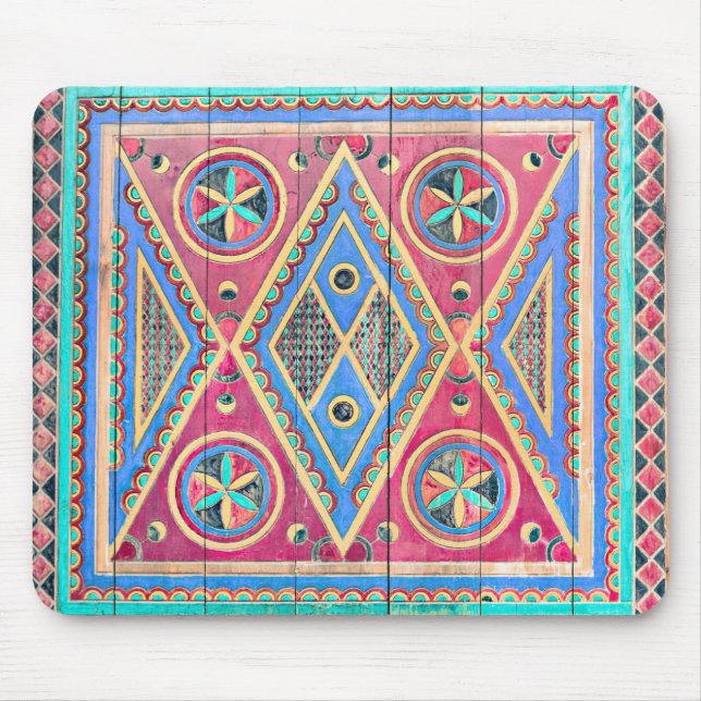 Colours of Najd Tribal Door Mouse Mat (Front)