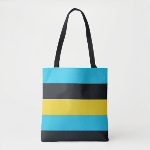 Colours of Nassau Flag  Tote Bag