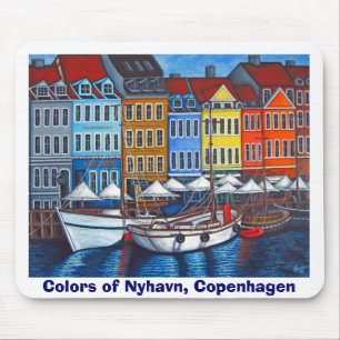 Colours of Nyhavn Mousepad