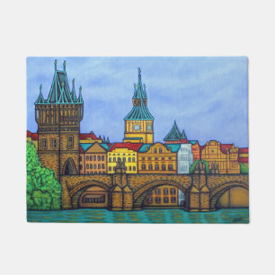 Colours of Prague Doormat