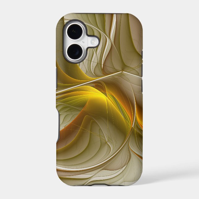 Colours of Precious Metals, Abstract Fractal Art (Back)