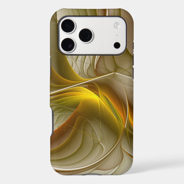 Colours of Precious Metals, Abstract Fractal Art (Back)