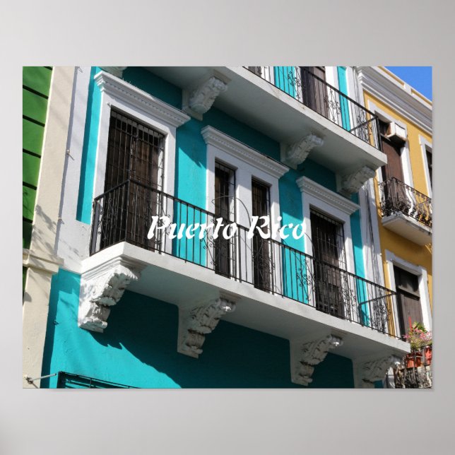Colours of Puerto Rico Poster (Front)