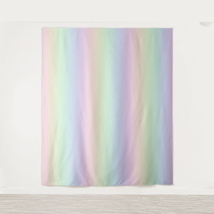 Colours of Rainbow Pastel Party PhotoBooth Backdro Tapestry