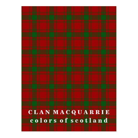 Scottish Tartan MacQuarrie (MacGuarie) Modern Clan Crewneck Sweatshirt Plaid Style main image 1