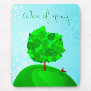 Colours of spring, mousepad