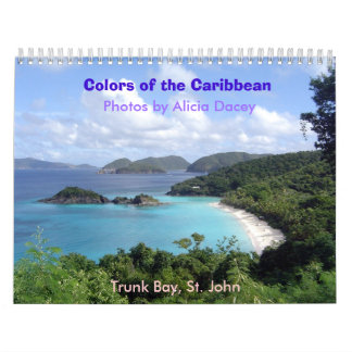 Colours of the Caribbean - Customiz... - Calendar