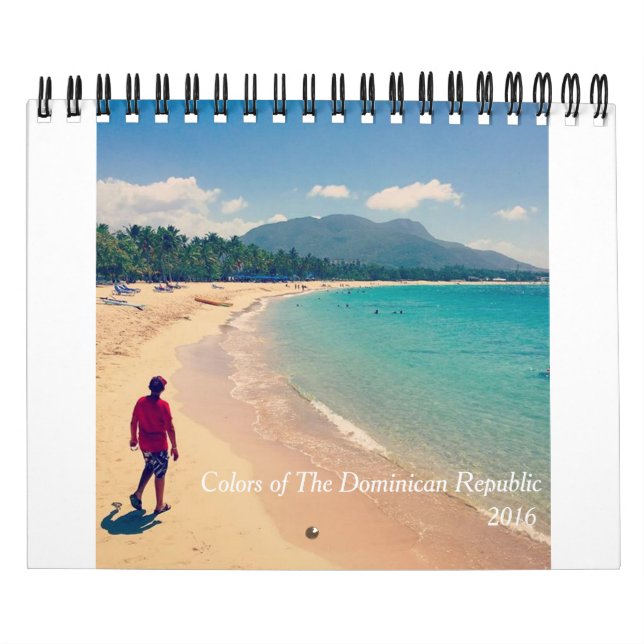Colours of The Dominican Republic Calendar (Cover)