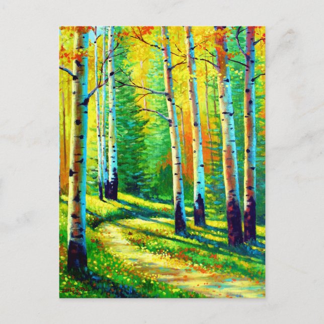 Colours of the Season Postcard (Front)