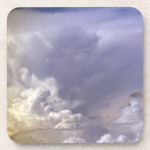 Colours of the Sky Cork Coaster