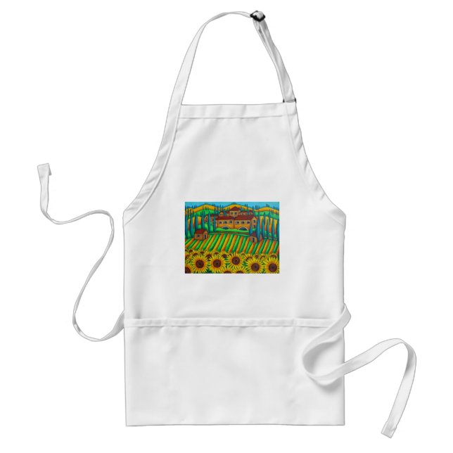 Colours of Tuscany Apron (Front)