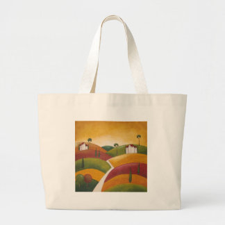 Colours of Tuscany Large Tote Bag