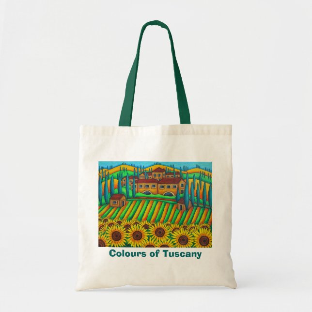 Colours of Tuscany Tote Bag (Front)
