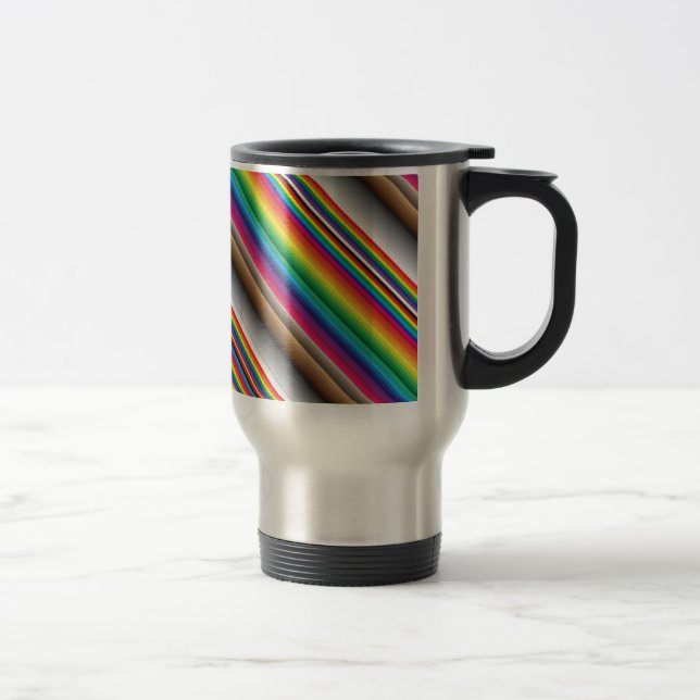 colours on diagonal travel mug (Right)