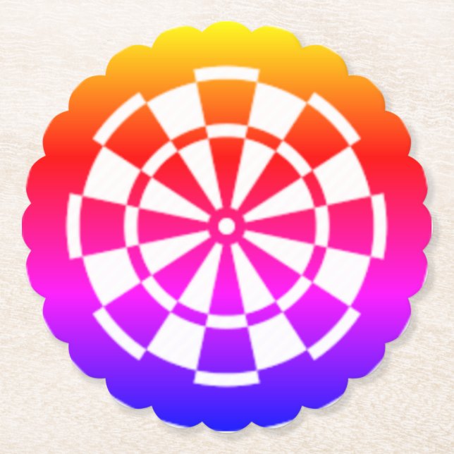 Colours Paper Coaster (Front)